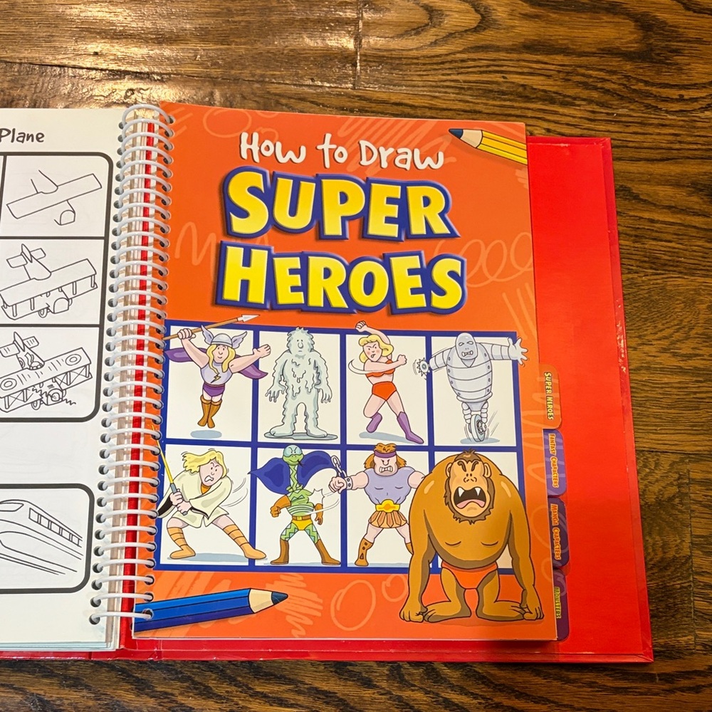 501 Things to Draw - Vibrant Red and Gold Drawing Book - Picture 7 of 11